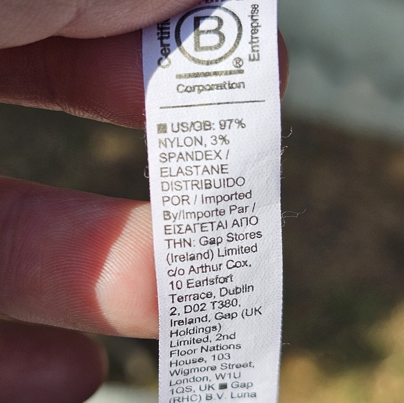 Athleta navy blue vented workout top - Picture 5 of 5